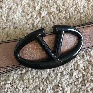 Valentino skinny belt
